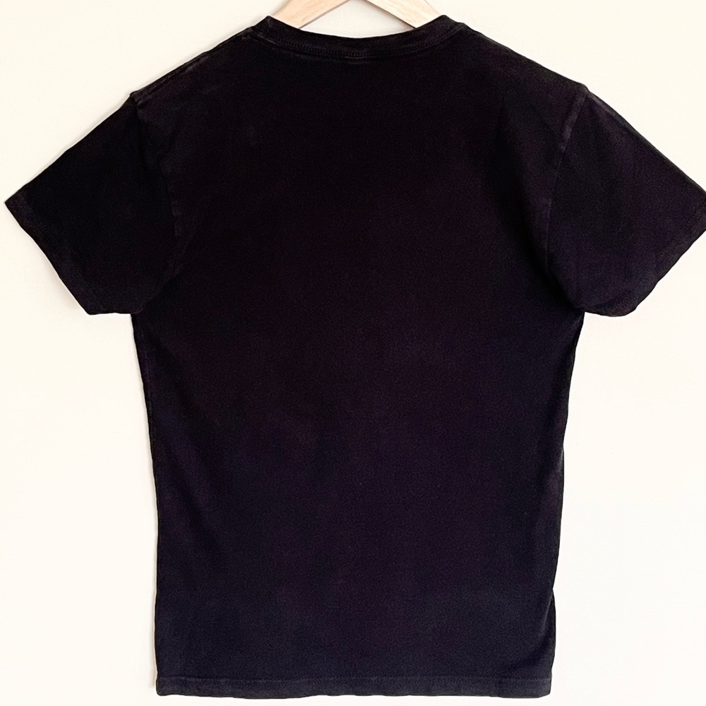 Invaders From Good Mythical Morning GITD Alien Graphic Black T Shirt Adult XS - Picture 8 of 9